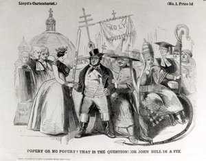 Papisme ou Non Papisme 1850 - English School